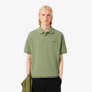 Imagem de Camisa Polo Lacoste Piqué com Caimento Folgado Lacoste Masculina-Masculino