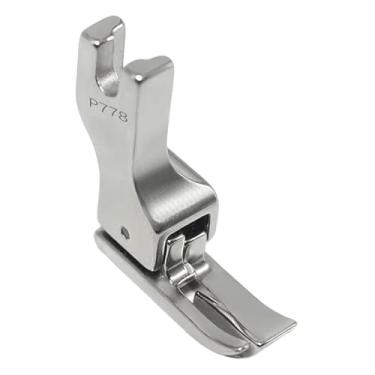 Imagem de Fenteer Calcador de Compensação para Máquina de Costura Industrial com Ranhuras