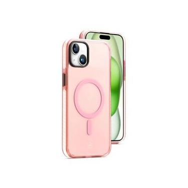 Imagem de Capa MagSafe Pro para iPhone 15 Plus - Rosa - Gshield