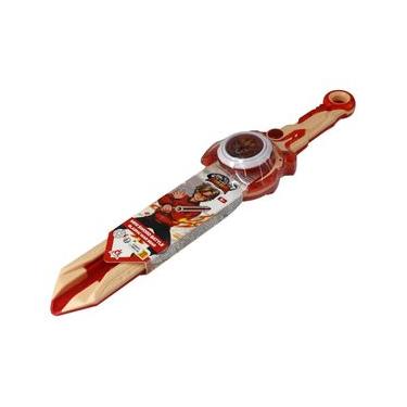 Imagem de Pião Infinity Nado Mini Sword Battle Vermelho