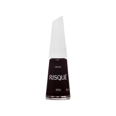 Imagem de Esmalte Risqué Vermelho Cremoso Rebu - RISQUE