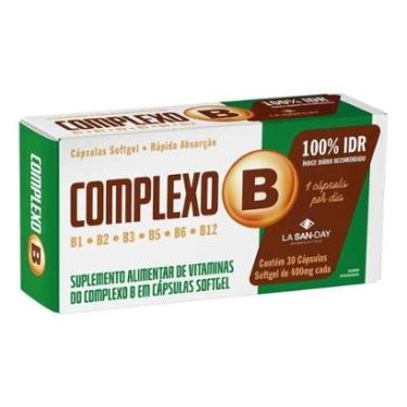Imagem de Complexo B 30 Cápsulas La San Day-Unissex