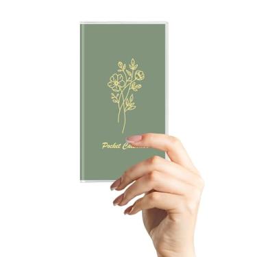 Imagem de KONVINIT Agenda de bolso, capa verde pura