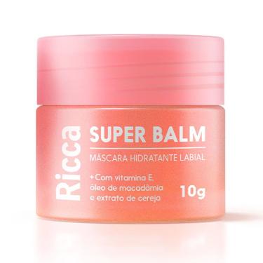 Imagem de Máscara Hidratante Labial Ricca Super Balm 10g