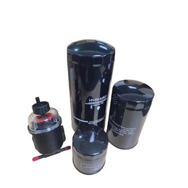 Imagem de Filtro HST TA00043153A, filtro de óleo hidráulico TA00025525B, conjunto de filtro de combustível EA00005318A, filtro de óleo EA00001160 Kit de serviço compatível com trator TYM série 25 hidrostática