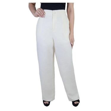 Imagem de Calça Feminina Jumaniy Pantalona Super Star Off White - J220-Feminino