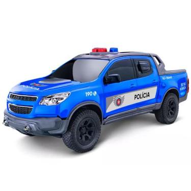 Imagem de Carrinho de Polícia Caminhonete S10 PM Rio de Janeiro Roma - Roma Toys