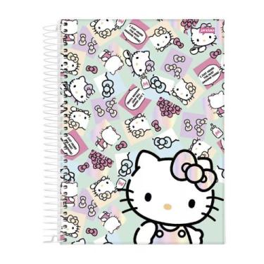 Imagem de Caderno Universitário Hello Kitty 1 Matéria Jandaia, I