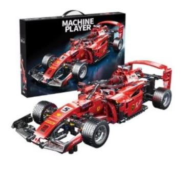 Imagem de Blocos De Montar Fórmula 1 Ferrari 455 / Polícia 410 Peças - MACHINE P