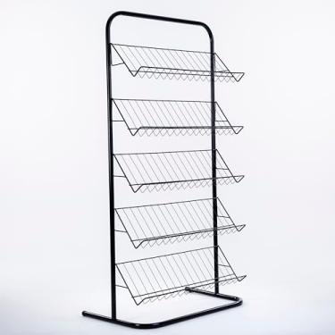 Imagem de Revisteiro com 5 bandejas (Preto)