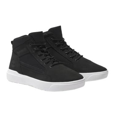 Imagem de Timberland Allston Mid Lace-Up Tênis masculino, nobuck preto, 42, Nobuck preto, 44