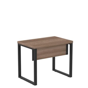 Imagem de Mesa Escritório 900x600x750mm M900pe40tub Walnut-preto