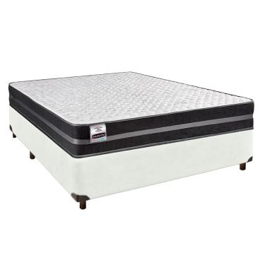 Imagem de Cama Box + Colchão Casal Molas Ultralastic Bogota Inducol