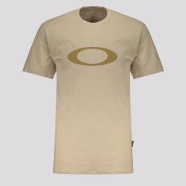 Imagem de Camiseta Oakley O-Ellipse Bege-Masculino