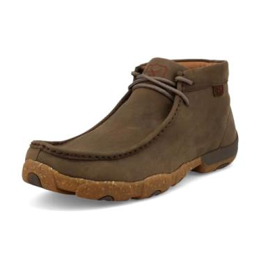 Imagem de Twisted X Moc masculino Chukka Driving Moc, moc Toe, Shitake, 11,5 M, Shitake, 43
