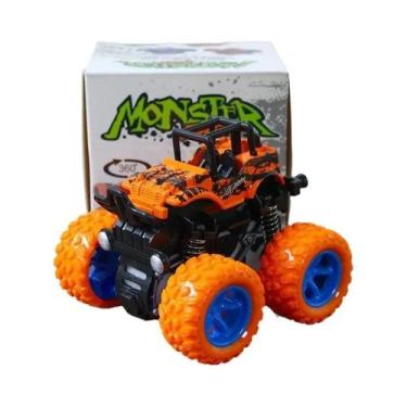 Imagem de Caminhões Monstro De Brinquedo Movidos Por Fricção, Veículos De Empurr