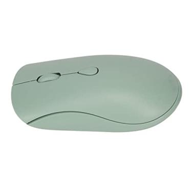 Imagem de KIMISS Mouse Sem Fio 2.4G Ergonômico 5.2 Mouse Silencioso Com Bateria Recarregável de 1600DPI para Uso Em Escritório, PC e Laptop (Verde)