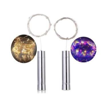 Imagem de Luzes LED Coloridas Para Rolhas De Garrafa De Vinho Para Decoração De 