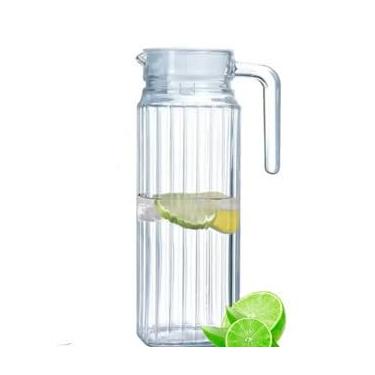 Imagem de Kit 2 Jarras de Vidro 1,1 Litro com Tampa – Elegância e Praticidade para Servir Bebidas(1)