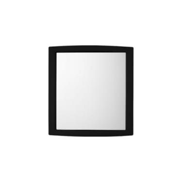 Imagem de Espelho Quadrado Antiembaçante para Banho com Ventosa – Barbear e Maquiagem no Box(Preto)