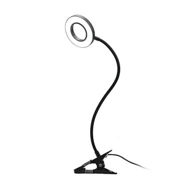 Imagem de Lâmpada de Mesa Clip-on Luz LED USB Proteção para os Olhos Leitura Flexível Arte Unhas Tatuagem Beleza Maquiagem Escritório Casa