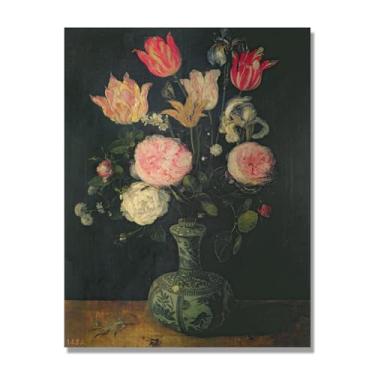 Imagem de NHLDZYH Tela decorativa cozinha, arte vintage especiarias coloridas, arte de parede quadros para sala de estar quarto cozinha. B80. 30 x 40 cm apenas tela