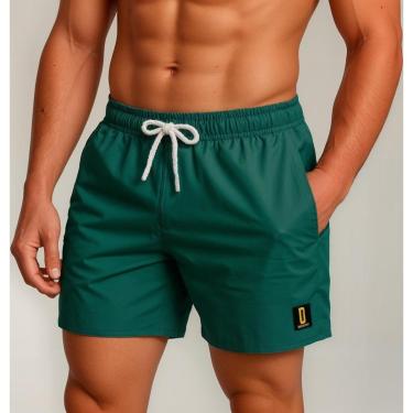 Imagem de Bermuda Tactel Masculina Elastano Short Praia Academia Verão Premium-Masculino