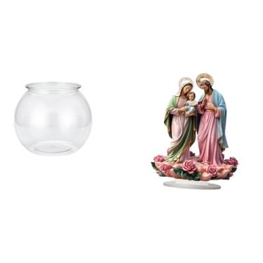 Imagem de Whtkoph Vaso Decorativo Transparente em Acrílico, em Formato de Aquário, para Quarto, Sala de Estar, Mesa Ou Escrivaninha, Decoração Natalina para Casa, Faça