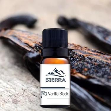 Imagem de Essência para Difusor Elétrico Aromatizador e Umidificador de Ar Hidrossolúvel Aromaterapia Óleo Essencial 10ml (Vanilla Black)