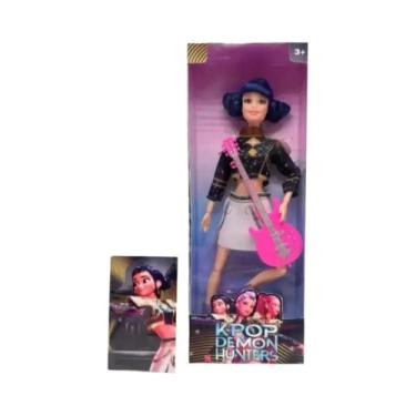 Imagem de Brinquedo Figura De Caçadores De Demônios Com Luzes Coloridas Para Men