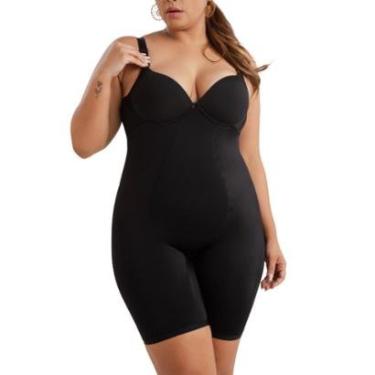 Imagem de Modelador Macaquinho Com Bojo Plus Size Vi Lingerie-Feminino