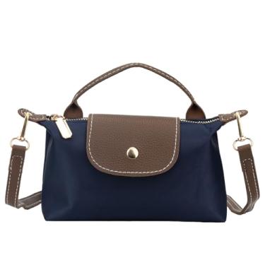 Imagem de Bolsas transversais modernas para mulheres, mini bolsas de celular outono novas bolsas de ombro, bolsas de ombro femininas, Azul-escuro - 2, Small, Bolsa transversal pequena