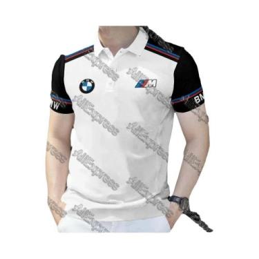 Imagem de Camisa Polo Unissex BMW Motorsport Locomotive De Manga Curta Com Gola 