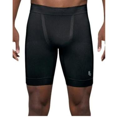 Imagem de Bermuda Lupo Termica Masculina Preto, Preto, P