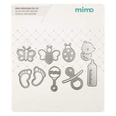 Imagem de Faca de Corte Mimo Embossing - Coisas Fofas de Bebê - 10 Pç