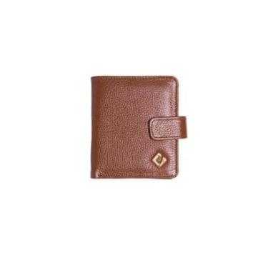 Imagem de Carteira Feminina Couribi Couro 2025 Caramelo-Feminino