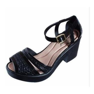 Imagem de Sandalia Plataforma Salto Baixo Anabela Miss Miss-Feminino