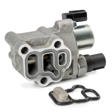 Imagem de Válvula de carretel solenoide VTEC com gaxeta, compatível com Honda CR-V Accord Civic Acura, 15810-PRB-A03, 15810-RAA-A01