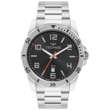 Imagem de Relógio Technos Masculino Militar Prata - 2115NCJ/1P 2115NCJ/1P-Masculino