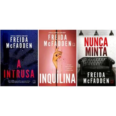 Imagem de Kit A intrusa + A inquilina + Nunca minta - Freida McFadden - Arqueiro