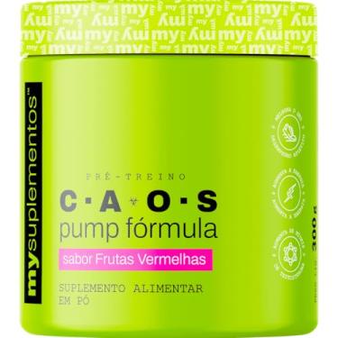 Imagem de Pré Treino Caos Frutas Vermelhas 300g - My Suplementos