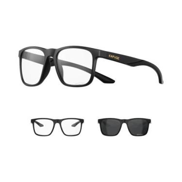 Imagem de Óculos De Sol Polarizados Masculinos UV400 Para Corrida, Pesca, Ciclis