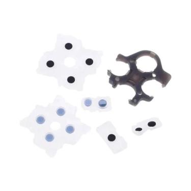 Imagem de Almofadas De Borracha Condutiva Para Controle PS5 PS4 pro Slim PS3 PS2