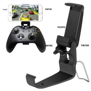 Imagem de Suporte Para Controle Xbox One S Slim, Suporte Para Celular, Clip Para