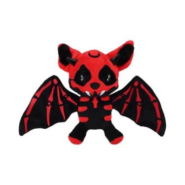 Imagem de Brinquedo De Pelúcia De Esqueleto De Morcego De Halloween De 28cm, Bon
