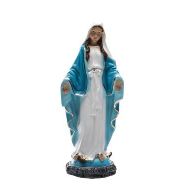 Imagem de Imagem Nossa Senhora Das Graças 30cm Confeccionada em Gesso Resinado -