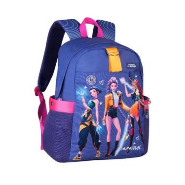 Imagem de Mochila De Costas Guerreiras Do K-Pop Netflix Meninas Escolar - Clio S