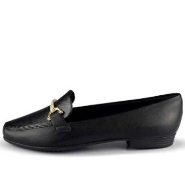 Imagem de Sapato Piccadilly Mocassim Aplique Metalico-Feminino