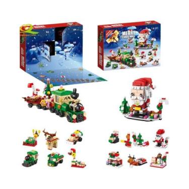 Imagem de Calendário De Contagem Regressiva De Natal Com Blocos De Montar, Brinq