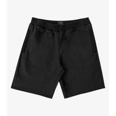 Imagem de Bermuda Moletom Masculina Diametro Preto, M, Preto